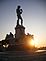 Statue of David at sunset. Taken October 2008 Florence, Italy by Ashley Blosch.