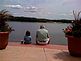 Jaden and Grandpa. Taken Summer 09 Dubuque Riverwalk by Christine.